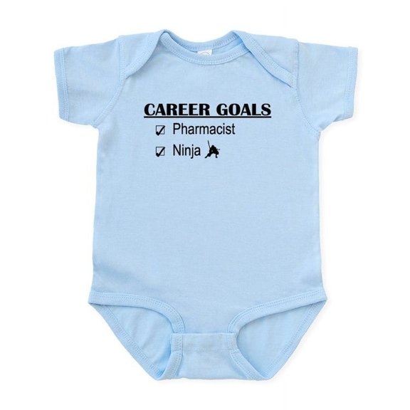 CafePress - Pharmacist Career Goals Infant Bodysuit - Baby Light Bodysuit, Size Newborn - 24 Months