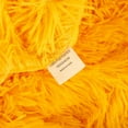 thumbnail image 4 of Warm Throw Blanket Soft and Cozy 51x63 Inches Yellow Lightweight Flannel Fleece for Bed Couch All Seasons Gift Idea, 4 of 5
