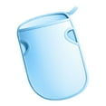 thumbnail image 1 of Fiudx Guante de Baño para Bebé, Elimina Suavemente El Barro, Esponja Suave de Pva, Incluye Cuerda para Colgar, Reutilizable, 19,5 X 13,5 Cm, 1 of 1