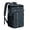 Black-211, variant on Plaid Insulated Backpack Cooler - 20L Leakproof Lunch Bag, Rustic Style for Camping & Picnic