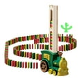 thumbnail image 2 of figatia Electric Train Blocks Set Early Learning Education Toys for Girls Kids Green, 2 of 3