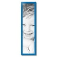 thumbnail image 2 of ArtToFrames 8" x 32" Bright Blue Picture Frame, 8x32 inch Blue Wood Poster Frame (WOM-4751), 2 of 8