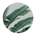 thumbnail image 4 of WYYP Botanical Tropical Leaves Decor Plant Leaf Round Table Cloth White, 4 of 8