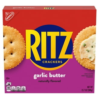Pack of 2 RITZ Garlic Butter Crackers, 13.7 oz - Walmart.com