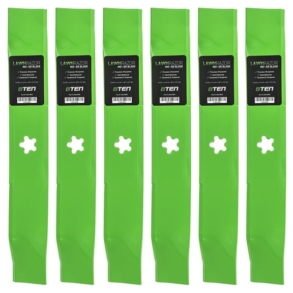 LawnRAZOR High Lift Blade 46 inch for Husqvarna YTH 180 6 Pack 810-CBL2262D