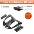 thumbnail image 3 of For Nissan 370Z Z34 2009-2020 ABS Outer Door Pull Handle Panel Trim, 3 of 5