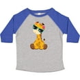 thumbnail image 3 of Inktastic Cute Giraffe, Giraffe with Sunglasses, Cute Animal Boys or Girls Toddler T-Shirt, 3 of 5