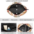 thumbnail image 3 of Weekender Bag Sport Travel Duffle Bag for Travelers on Short Trips French Frie, 3 of 5