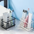 thumbnail image 5 of Storage Rack Clearance! Toothbrush Holders for Bathrooms Stainless Bathroom Toothbrush Holder Kids Tooth Brushing Holder Stand and Toothpaste Holder for Bathroom Accessories Organizer With, 5 of 9