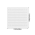 thumbnail image 3 of No-Hole Wall Shelves with Hooks - Clear Stackable Storage Baskets for Kitchen, Bathroom & Home Organization, 3 of 7