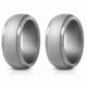 thumbnail image 1 of Popular for Men Women Silicone Cool Rings Silicone Wedding Ring Environmental Outdoor Sports RingX2, 1 of 5