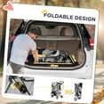 thumbnail image 4 of 3 Wheels Foldable Dog Stroller with Storage Basket, Adjustable Canopy, Cupholder for Miniature and Small Dogs, Grey, 4 of 6