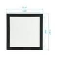 thumbnail image 2 of Uxcell 11.81" x 11.81" Diamond Paintings Frames, 2Pcs Diamond Art Frames Magnetic Picture Frame Self Adhesive for Refrigerator, Black, 2 of 7