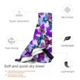 thumbnail image 3 of Kll Flying Butterflies Microfiber Beach Towel Fast Drying,Extra Large 27.5"X55" Sand Free Beach Towel Super Lightweight Towels For Swimming Pool,Camping,Picnic,Yoga Gym Sports, 3 of 8