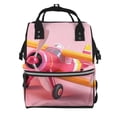 thumbnail image 1 of Fotbe Colorful Cartoon Biplane Mochila Maternidad - Lona de Sarga Impermeable, Mochila de Pañales de Gran Capacidad con Múltiples Bolsillos y Correas Ajustables, 1 of 6