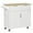 White, variant on HOMCOM Rolling Kitchen Island with Storage Cabinet, Drawers, Towel Rack