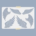 thumbnail image 3 of 1Pc Large Angel Wings Stencil Wings Stencil Template Angel Stencils Durable Flexible Angel Wings, 3 of 9