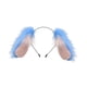 thumbnail image 2 of Diadema con orejas de perro esponjosas, accesorio decorativo para el cabello para fiesta temática de cumpleaños de mascotas Azul, 2 of 8