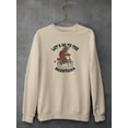 thumbnail image 3 of Go Mountains Bear On Bike Sweatshirt Women -Image by Shutterstock, Female 3X-Large, 3 of 4