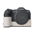 thumbnail image 1 of GadgetCom Camera Half Case Compatible with Canon EOS R8 , Anti-Slip PU Leather Shell Protective Cover With Strap, 1 of 3
