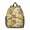 Sunflower and Hydrangea, variant on Sunflower and Geometric Black Pattern Backpack for School, Cute School Bag with Adjustable Shoulder Straps and Padded Back, 13.8"x11.4"x6"