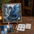thumbnail image 3 of Mythic Dragon Realms 3D Fabric Poke Art Kit, Dragon Fabric Poke Craft | 3D Fabric Poke Art DIY Kit for Adults with Pre-Cut Squares, Handmade Fantasy Wall Decor Gift for Dragons Lovers, 3 of 9