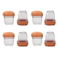 thumbnail image 1 of Wear Resistant Chair Leg Pads,8Pcs Chair Legs Caps Transparent Chair Leg Caps Table Foot Covers Exceptional Value, 1 of 14