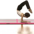 thumbnail image 1 of vidaXL Inflatable Gymnastics Mat with Pump 700x100x10 cm PVC Pink, 1 of 4
