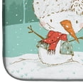 thumbnail image 4 of Tan Spaniel Snowman Christmas Dish Drying Mat, 4 of 7