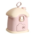 thumbnail image 2 of deevoka Cottage Piggy Bank Gift House Money Bank for Festival Hoilday Gifts Birthday pink, 2 of 9