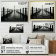 thumbnail image 4 of Designart "Pier Piers silence" Coastal Pier Floater Framed Wall Decor, 4 of 7