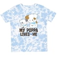 thumbnail image 3 of Inktastic My Poppa Loves Me Grandson Boys Toddler T-Shirt, 3 of 5