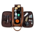 thumbnail image 2 of Neceser HUOGUO para hombre, kit de afeitado de viaje grande, 2 of 5