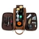 thumbnail image 2 of Neceser HUOGUO para hombre, kit de afeitado de viaje grande, impermeable, 2 of 5