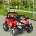 thumbnail image 4 of Costway 12V Kids Ride On Truck Car SUV MP3 RC Remote Control w/ LED Lights Music, 4 of 10