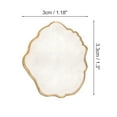 thumbnail image 4 of Unique Bargains 1 Pc Portable Marble Rectangle Ring Nail Art Palette Lace-shaped, 4 of 6