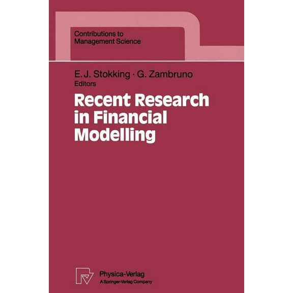 Contributions to Management Science Recent Research in Financial Modelling, (Paperback)