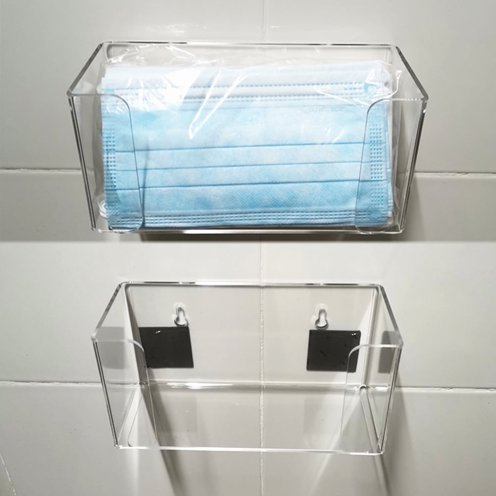 SPRING PARK Portable Face Mask Storage Container PP Protection Case Box