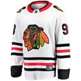 thumbnail image 2 of Men's Fanatics Connor Bedard White Chicago Blackhawks Away Breakaway Player Jersey, 2 of 3