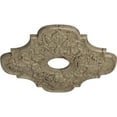 thumbnail image 3 of Ekena Millwork 17 3/4"OD x 3 1/8"ID x 1"P Peralta Ceiling Medallion (Fits Canopies up to 4 5/8"), Hand-Painted Gobi Desert Crackle, 3 of 6