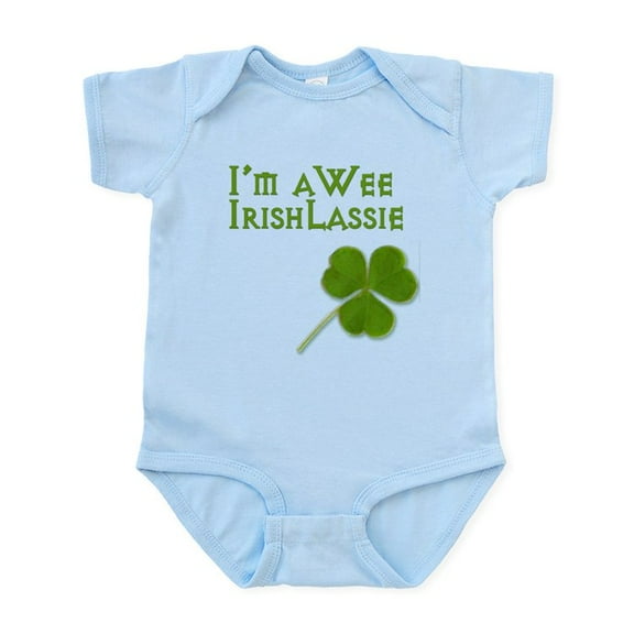 CafePress - Wee Lassie Infant Bodysuit - Baby Light Bodysuit, Size Newborn - 24 Months
