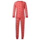 thumbnail image 4 of Navidad mujer mamá impreso blusa Tops con pantalones conjunto de pijamas a juego familiar Fridja  nalpqowj888, 4 of 9