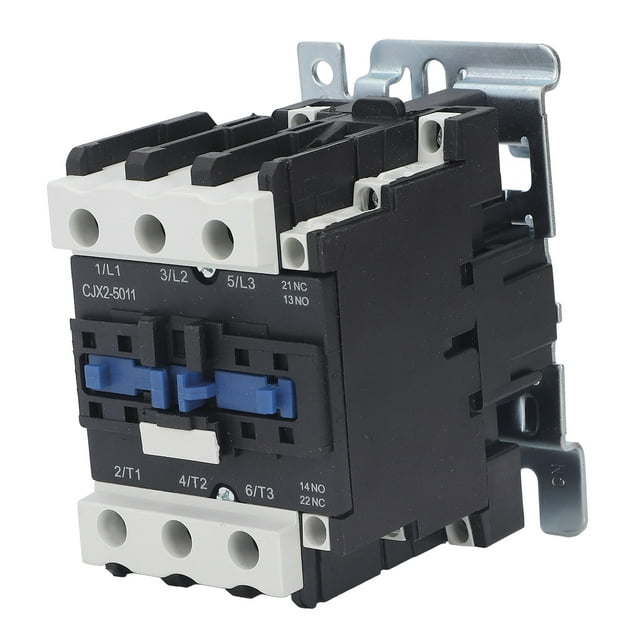 Contactor eléctrico, contactor de CA, contacto plateado, contactor de bobina, contactor de precisión