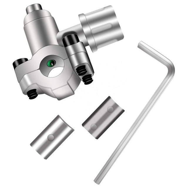 Riwesomey Válvula de perforación para nevera con llave inglesa, válvulas de grifo de línea de aire acondicionado, herramientas de reparación Válvulas