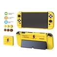 thumbnail image 3 of Ensemble d'Étuis de Protection Switch OLED - Coque Rigide pour Console et Joy-Con + Étui pour Cartes de Jeu + Poignées de Pouce, 3 of 8