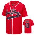 thumbnail image 2 of Camiseta de béisbol de Bad Boy MOVIE Black #10 Biggie Camisetas de películas Camisetas de béisbol cosidas, 2 of 4