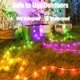 thumbnail image 4 of Guirnalda de luces LED inteligente con Bluetooth y USB, guirnalda de luces de alambre de cobre, lámpara con control remoto por aplicación, decoración para árbol de Navidad, 5 m, 10 m, 20 m y 30 m, 4 of 5