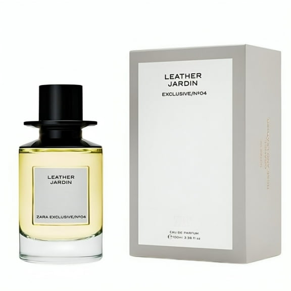 Zara Exclusive / Nº04 Leather Jardin Perfume for Women EDP Eau De Parfum 100 ML (3.4 FL. OZ)