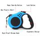 thumbnail image 3 of 3M 5M Dog Leash Automatic Retractable Durable Nylon Walking Running Extending Dog Leash Rope For Small Medium Pet Products ShopWise Round, 3 of 18