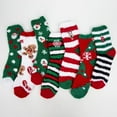 thumbnail image 2 of Womens Winter Fuzzy Socks Cozy Fluffy Socks Warm Fuzzy Christmas Socks for Women Gifts, A-Twists 01(7 Pairs), 2 of 6